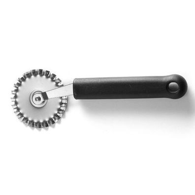 Teigmesser mit gewellter Klinge aus Edelstahl - Hendi 856154