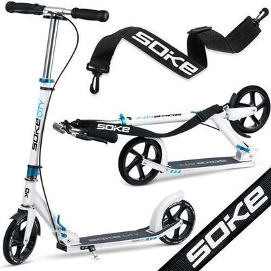 SOKE CITY Roller weiß