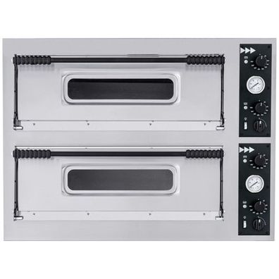 Basic XL 44 2-Kammer-Pizzaofen für 8 Pizzen, 400 V, 12000 W