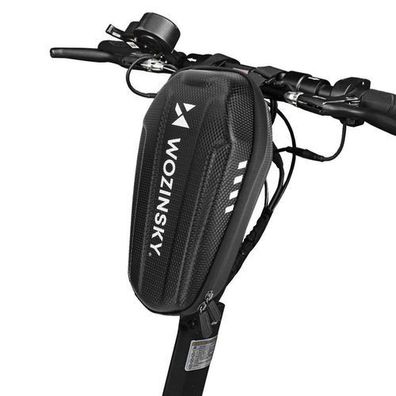 Wasserdichte Lenkertasche für Roller, 2 Liter, Schwarz