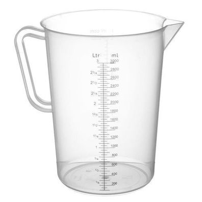 Polypropylen-Messbecher mit Skala 3 l - Hendi 567401