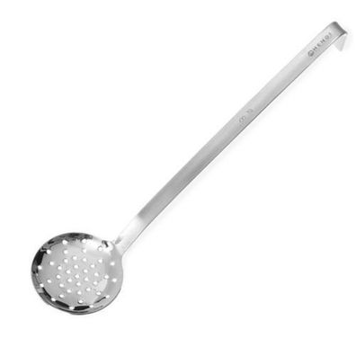 Profi Line Edelstahl-HACCP-Schlitzlöffel, Durchmesser 80 - Hendi 541104