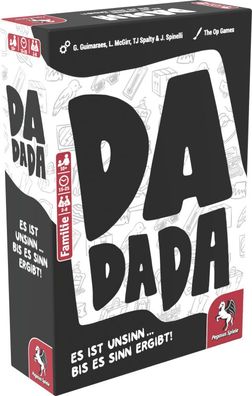Pegasus Spiele DaDaDa Familienspiel Worte Laute Sprachkenntnis