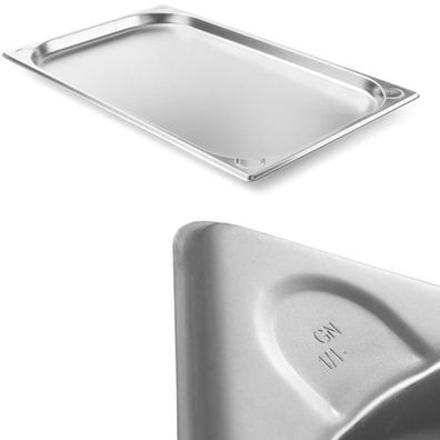 Kitchen Line Stahl-GN-1/1-Behälter, Höhe 20 mm - Hendi 806104