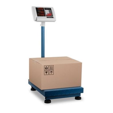 Faltbare Plattformwaage für Lager und Inventur, 40 × 50 cm, Netz- und Batteriebetrieb