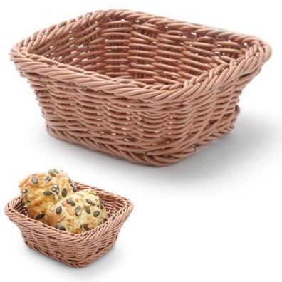 Korbtablett für Brot, Obst, verstärkt GN1/6 - Hendi 426746