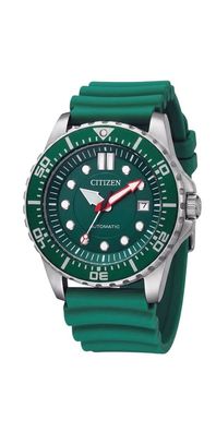 Citizen Automatik Armbanduhr NJ0129-10X Grün