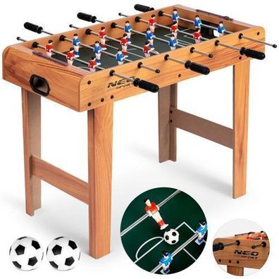 Neosport Tischfußballspiel 70x37x62cm NS-802 aus Holz