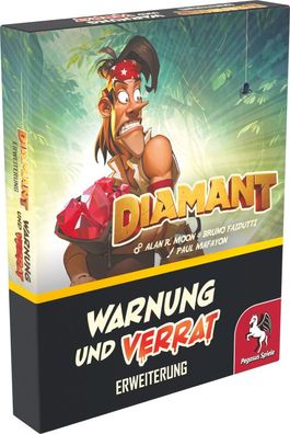 Pegasus Spiele - Diamant: Warnung & Verrat Erweiterung - Familienspiel
