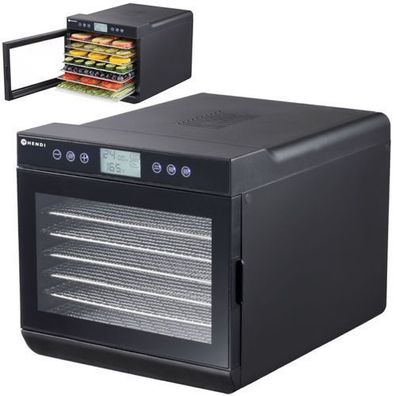 Dörrgerät für Obst, Gemüse & Pilze, 7 Einschübe, 500 W, Hendi 229064