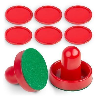 Air Hockey Neo-Sport Stoßdämpfer und Pucks
