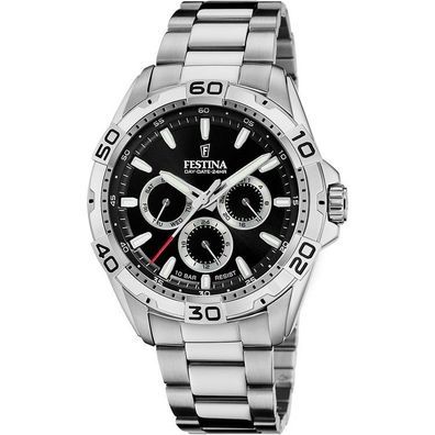 Uhr - Quarz - Multifunktion - F20623/4 black