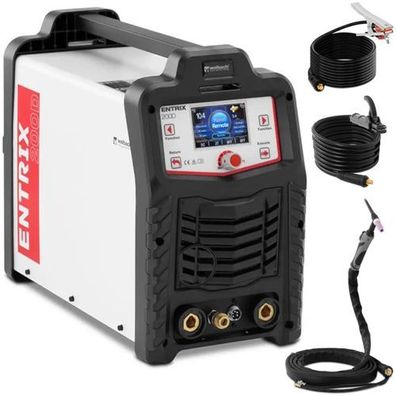ENTRIX TIG MMA HF AC/DC Pulse 200A digitales Aluminiumschweißgerät