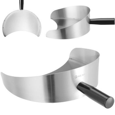 Kebabschaufel aus Stahl zum Aufnehmen von Fleisch, 275 x 230 mm