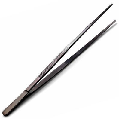 Universelle Küchenpinzette aus beschichtetem Edelstahl, Länge 300 mm - Hendi 680131