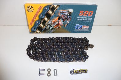 Kette 520 M Cz kein O-Ring 118 Glieder chain Enduro Sumo Mx passt an Ktm Exc Sx