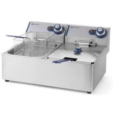 Blue Line Doppelfritteuse 230 V 2 x 3300 W 2 x 6 l