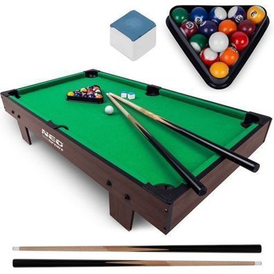 3-Fuß-Billardtisch-Set Mini-Billardtisch Billard für Kinder Neo-Sport NS-806