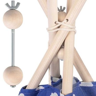 Holzstabilisator für das Nukido-Tipi-Zelt