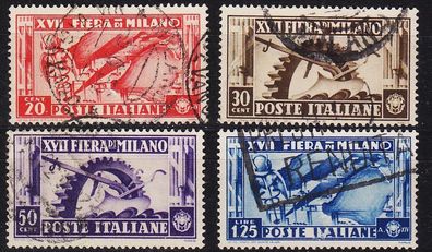 Italien ITALY [1936] MiNr 0543-46 ( O/used ) [01]