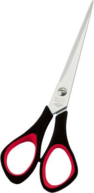 Wedo 976651 Universalschere (Linkshänder, rostfreier Edelstahl, spitz, Kunststoff Sof