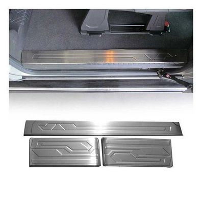 Einstiegsleisten Türschweller für Ford Transit Tourneo Custom 2012-2024 Chrom 3x