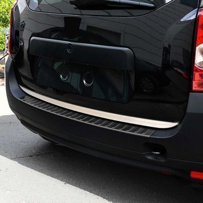 Ladekantenschutz Stoßstangenschutz für Dacia Duster 2010-2017 Edelstahl Dunkel
