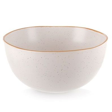 Beige Keramikschüssel, 18 cm, 1,2 l