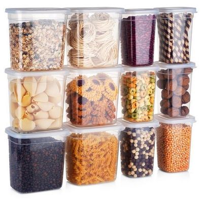 Behälter für lose Produkte mit Deckel 1 l / 1,85 l 12 Stück