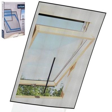 Moskitonetz für Dachfenster, schwarz, 140 x 120 cm