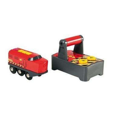 BRIO World IR-Frachtlok, Spielfahrzeug (rot, Outlet)