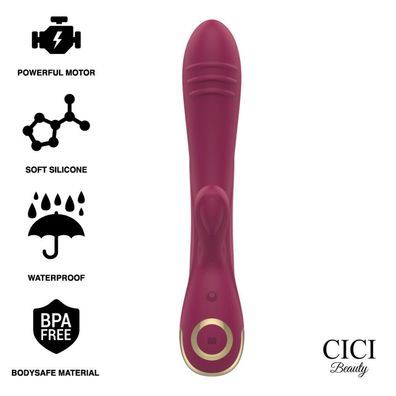 CICI BEAUTY Premium Silicone RABBIT Vibrator