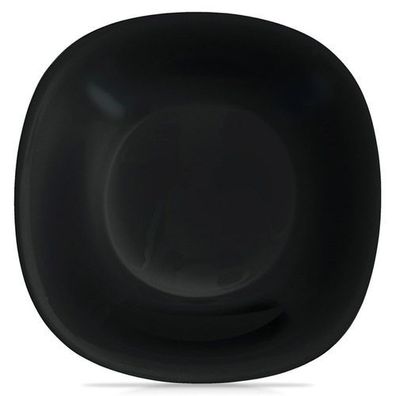 Tiefer Glasteller, schwarz, LUNA, 21,5 cm, 650 ml