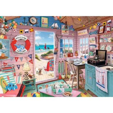 Puzzle Moje útoč &scaron; ě č 7: Pláž vý domek 1000 dílků