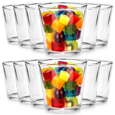 Dessertbecher, Glas-Snacks 180 ml 12 Stück