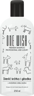 ONE WISH Shampoo für kurzes und glattes Fell 250 ml