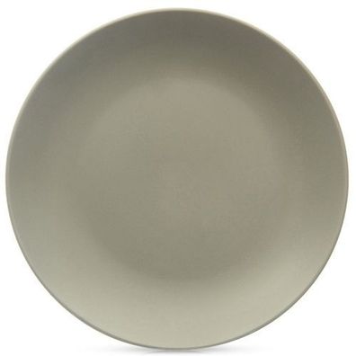 Grüner Keramik-Speiseteller, 27 cm