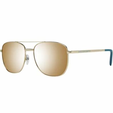 Vereinigte Farben der Sonnenbrille Gold Rechteck Unisex