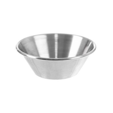 Dip-Saucenschale aus Edelstahl, 6,5 cm, 40 ml