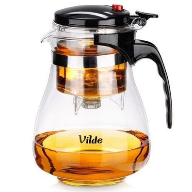 Glaskrug mit Tee-Aufsatz, 1,65 l