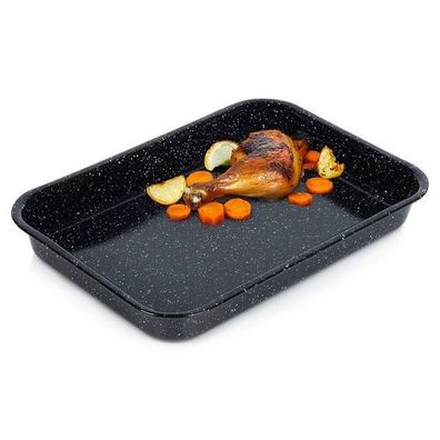 Rechteckige, emaillierte Bratform 34 x 24 x 4,5 x 4,5 cm