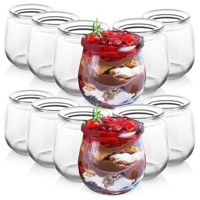 Glas für Joghurt und Desserts 130 ml 12 Stück