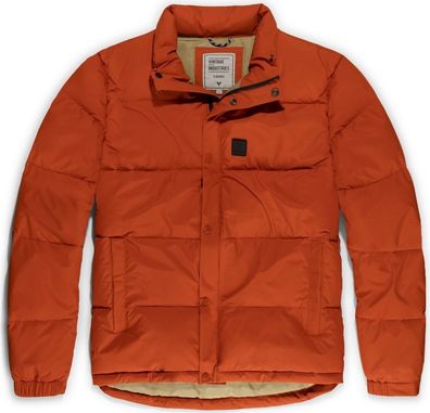Vintage Industries Steppjacke Cas Jacket Orange