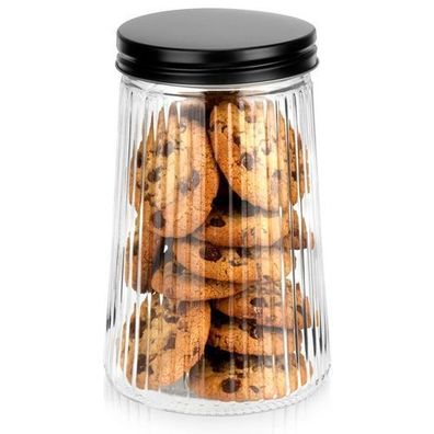 Glasbehälter für lose Produkte mit Deckel, 1 l