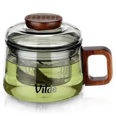 Glas mit Tee-Ei, 240 ml