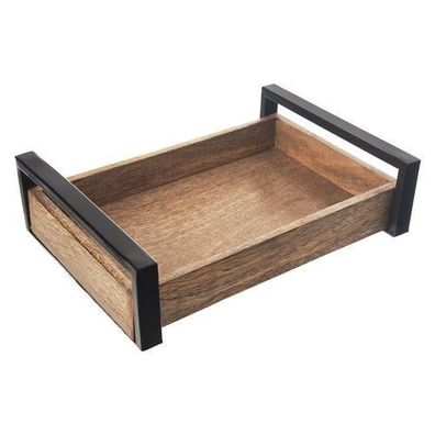 MANGO Serviertablett aus Holz, 30,5 x 22 cm