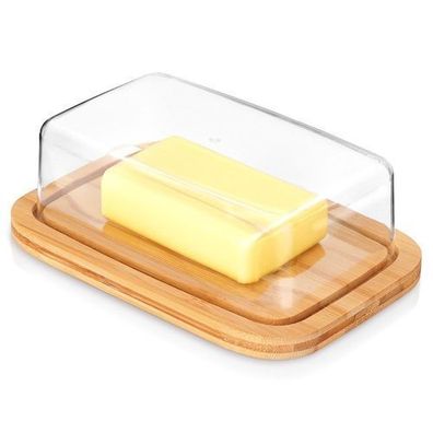 Butterdose aus Bambus