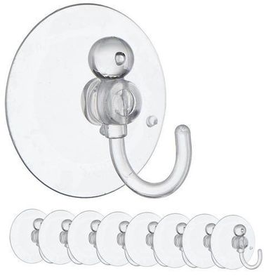 Saugnapf-Aufhängehaken 3,5 cm 8 Stück