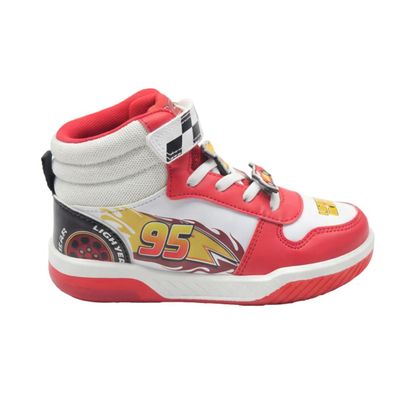 Disney Cars Kinder Sneaker mit Licht Sportliche Schuhe für Schule Freizeit und Alltag