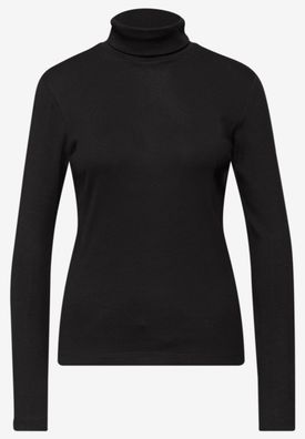 Street One Basic Rip Rollkragenshirt
